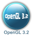 OpenGL 3.2 (Driver support scheduled for release in 2010)